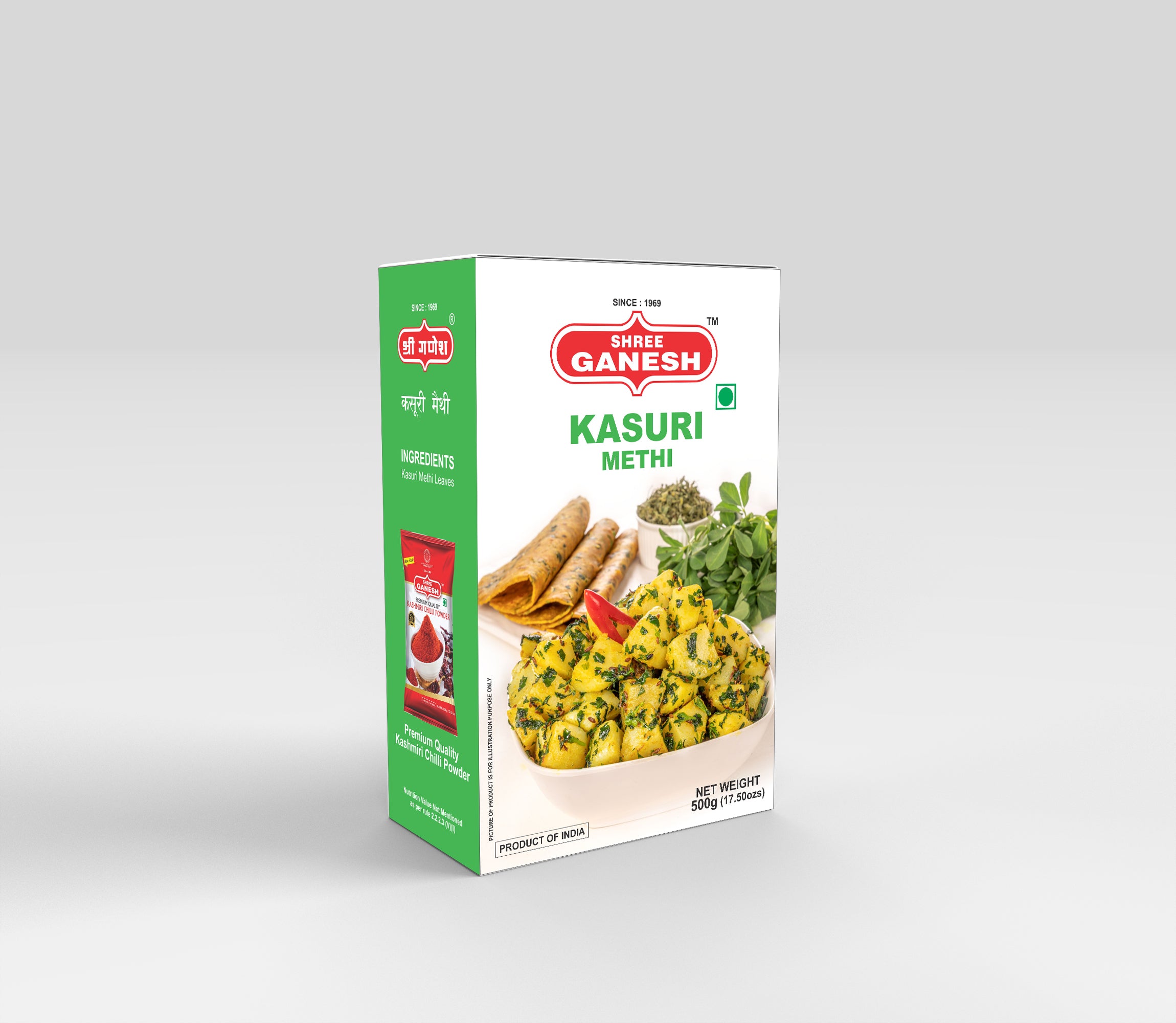 Kasoori methi Box 500gx12