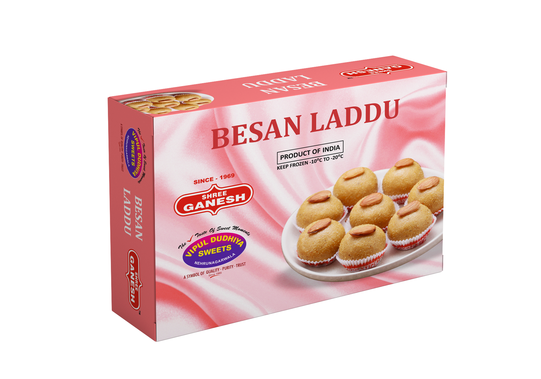 Ganesh Besan Laddu 400gx20