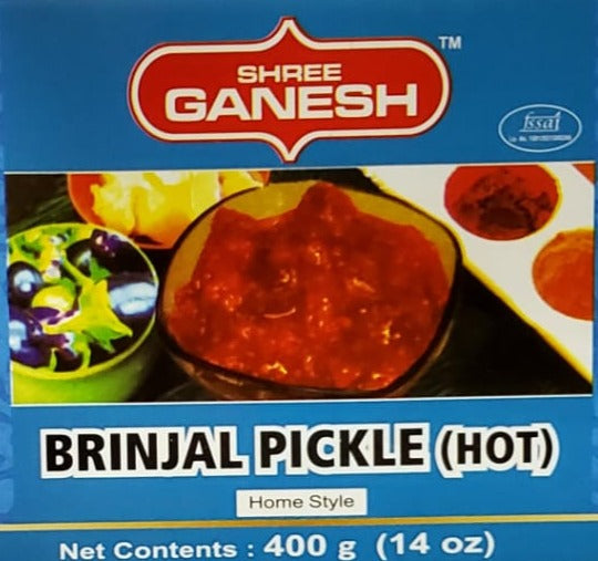 Ganesh Brinjal Pickle 400gx12