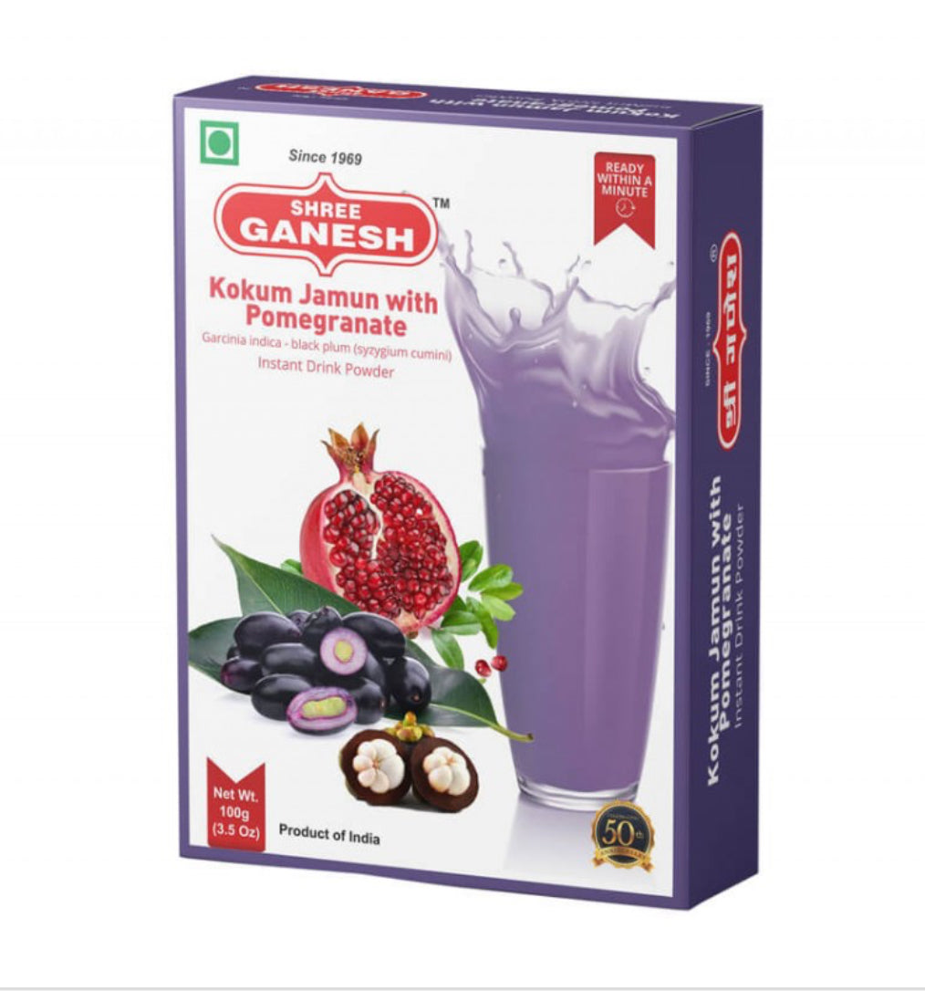 Ganesh Kokum Jamun Pomegranate Powder 100gx24