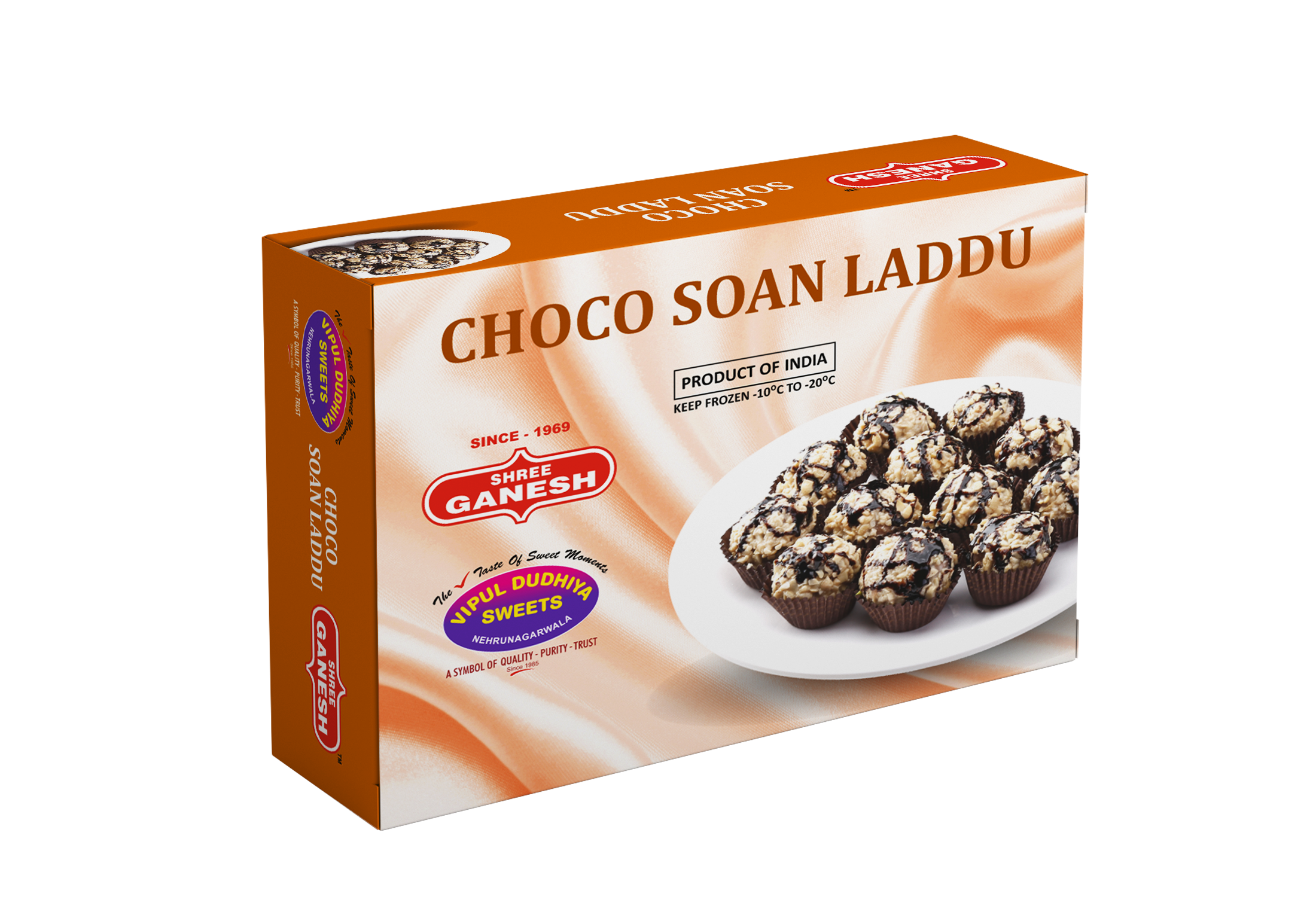 Frozen Choco Soan Laddu 750gx5