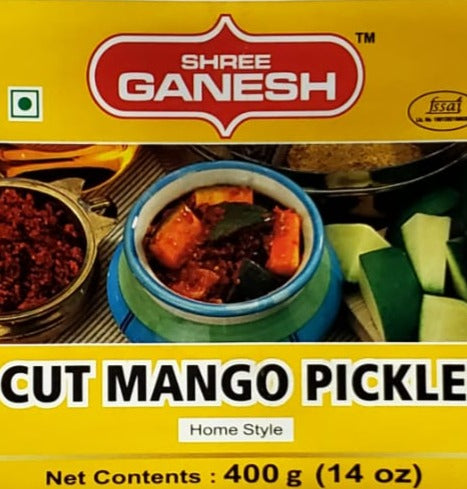 Ganesh Cut Mango Pickle 400gx12