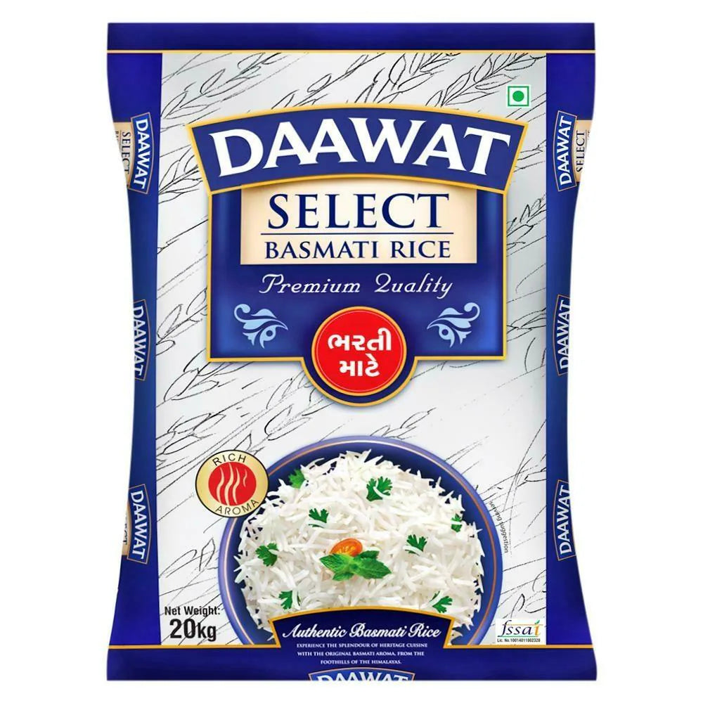 Daawat Select Basmati Rice 20kg