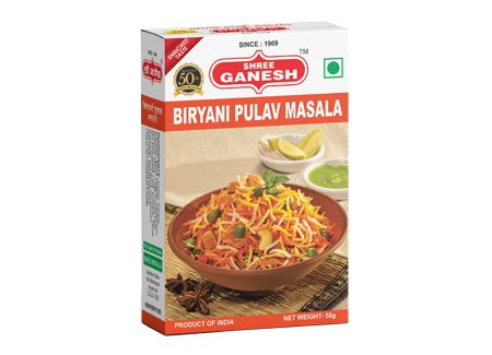 Ganesh Biryani Pulav Masala 100gx10