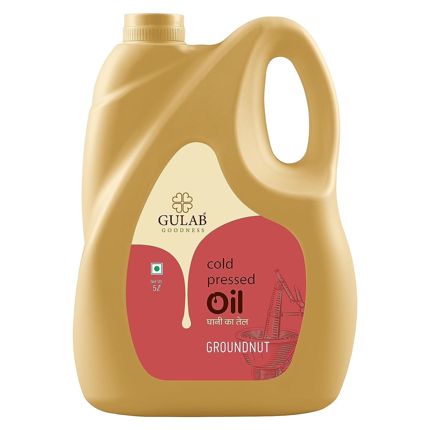 Gulab Peanut Oil 5ltrx4