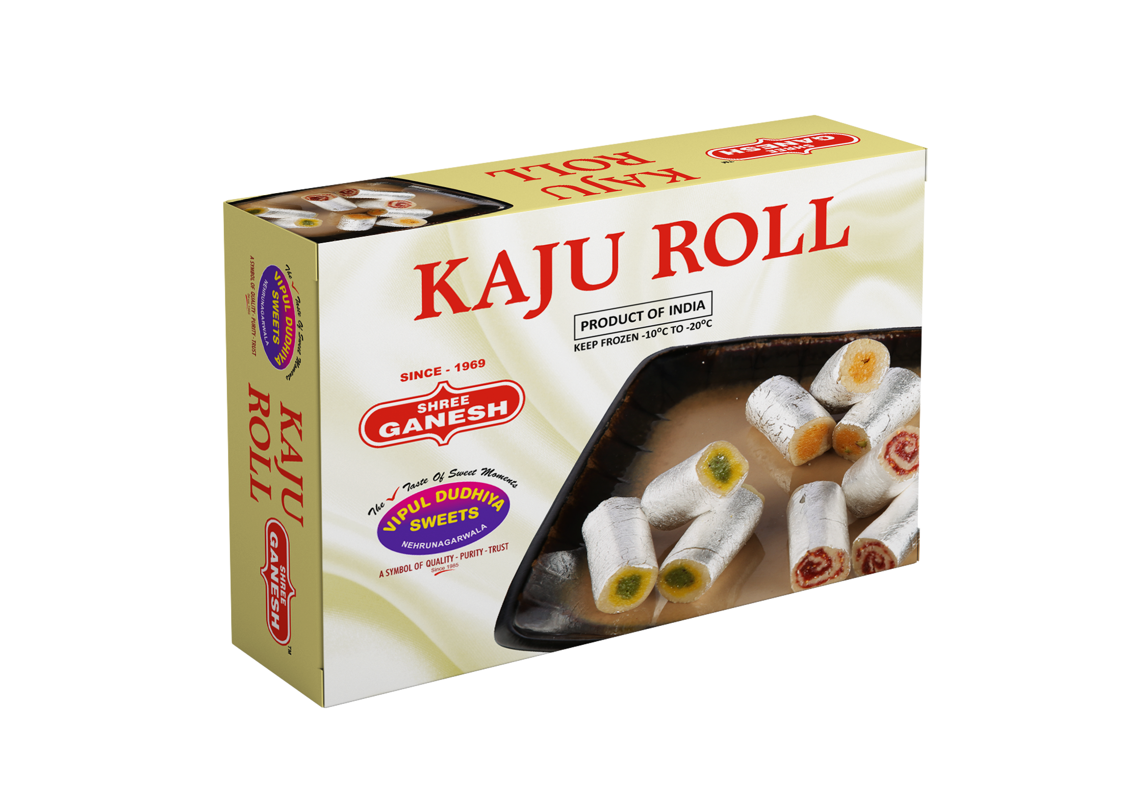 Ganesh Kaju Roll 300gx20