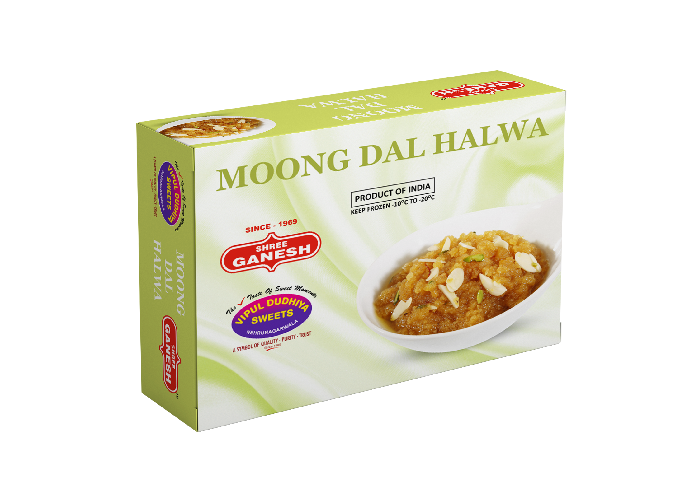 Ganesh  Moongdal Halva 300gx20