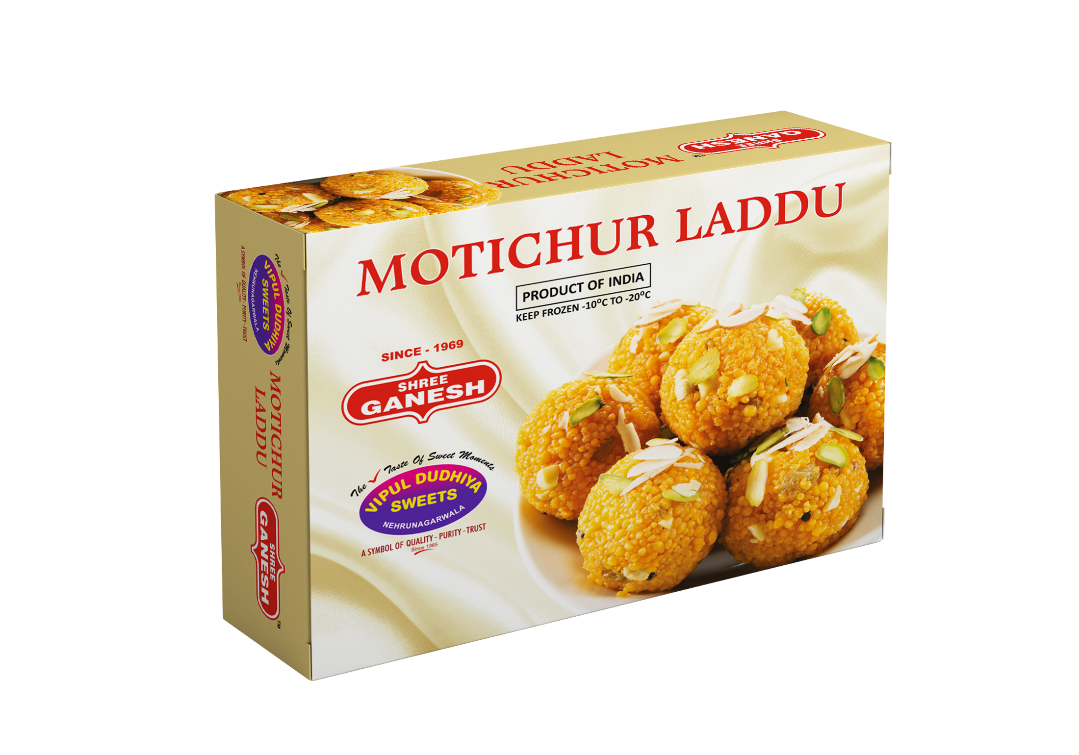 Ganesh Motichur Laddu 400gx20