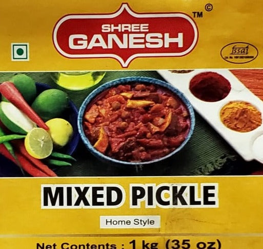 Ganesh Mix Pickle 1kg x6