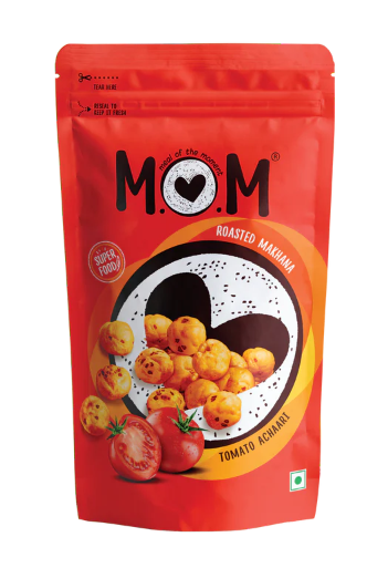 Mom Roasted Makhana Tomato Achaari 60gx36