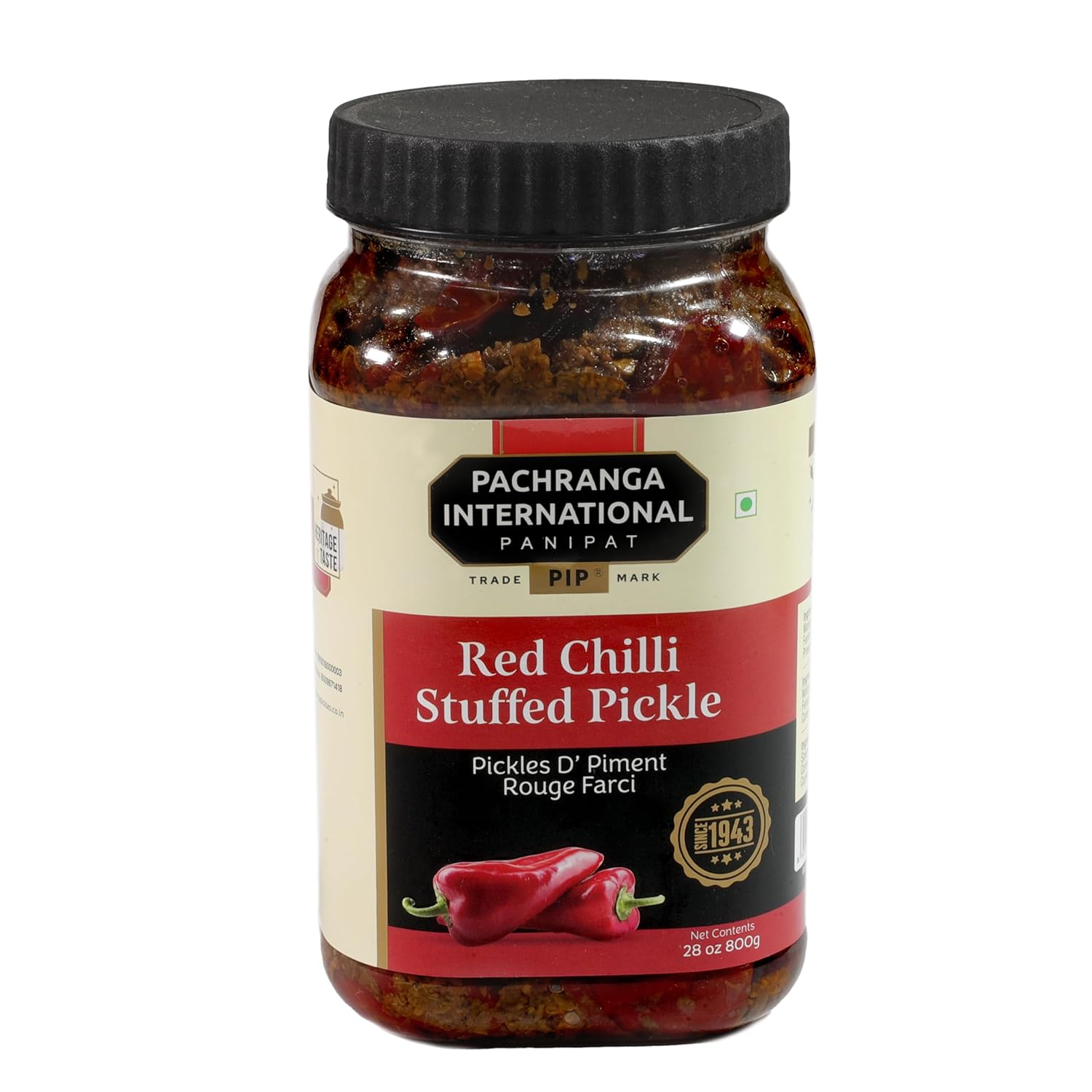 Pach Red Chilli Pickle 800gx12