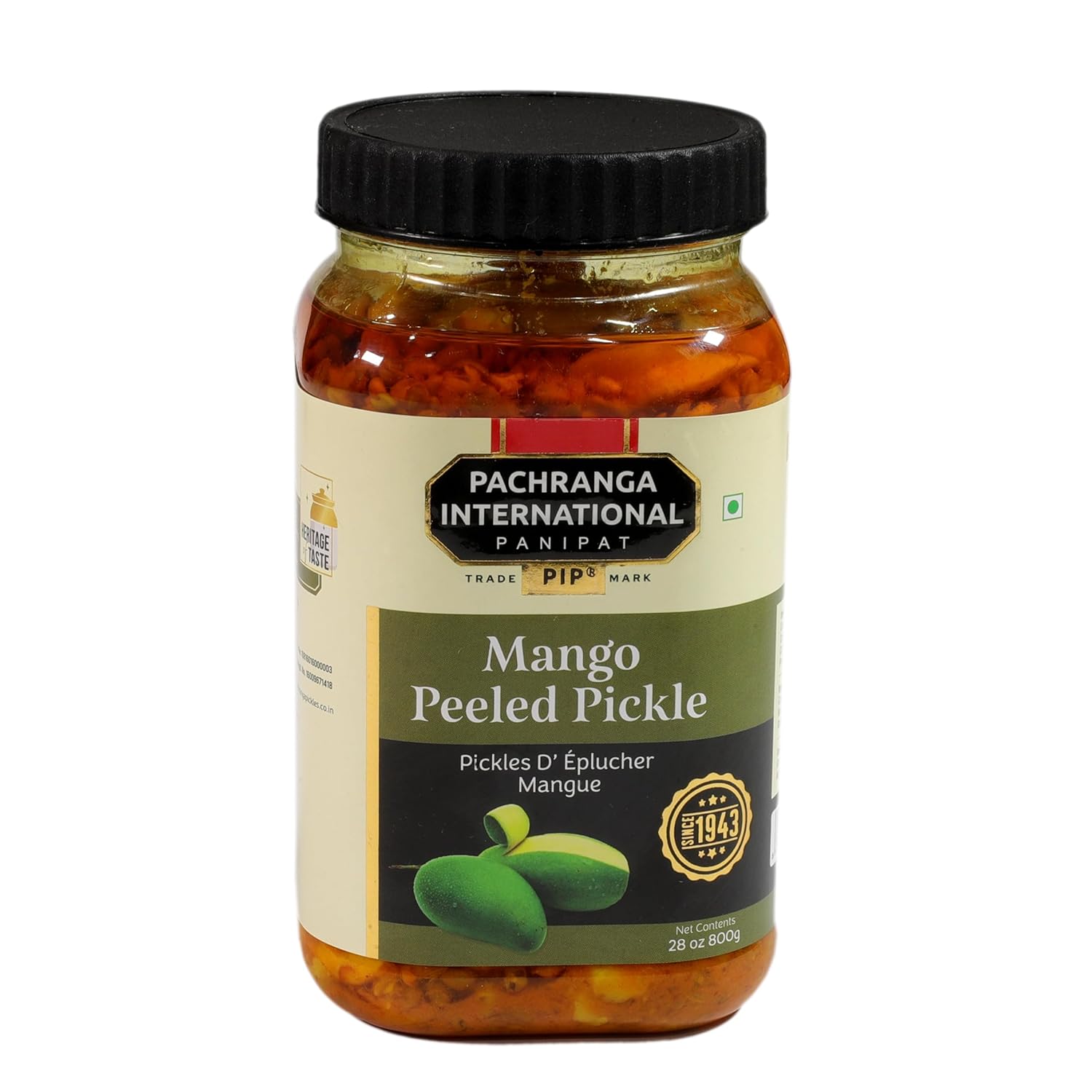 Pachranga Mango Peeled Pickle 800gx12
