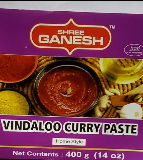 Ganesh Vindaloo Paste 400x12