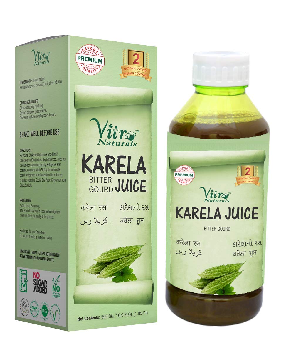 Vitro Organic Karela Juice 500mlx12